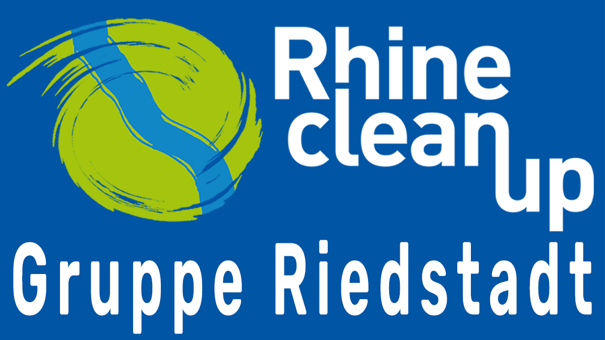 RhineCleanUp Knoblochsaue Riedstadt Erfelden
