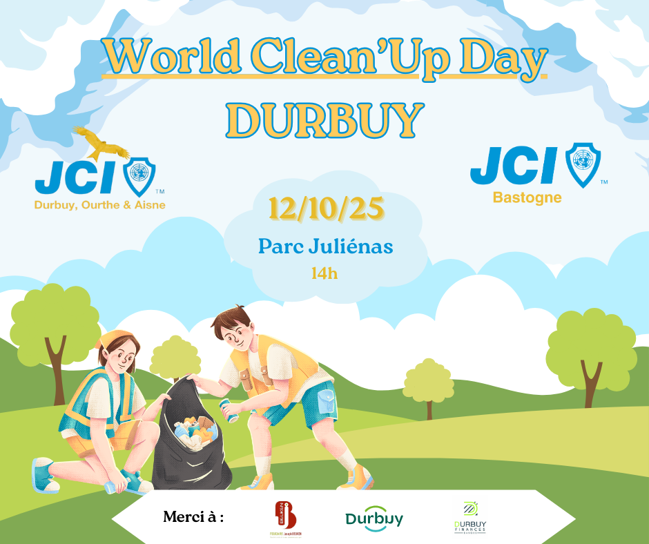 🔥🌍 Clean Up Day – Durbuy | 12 octobre 2025 🌍🔥