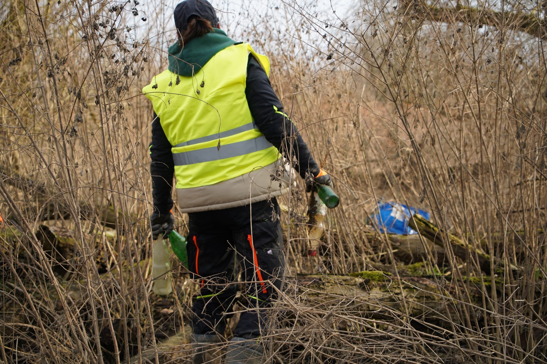 Ahr Clean Up der Stiftung Ahrtal