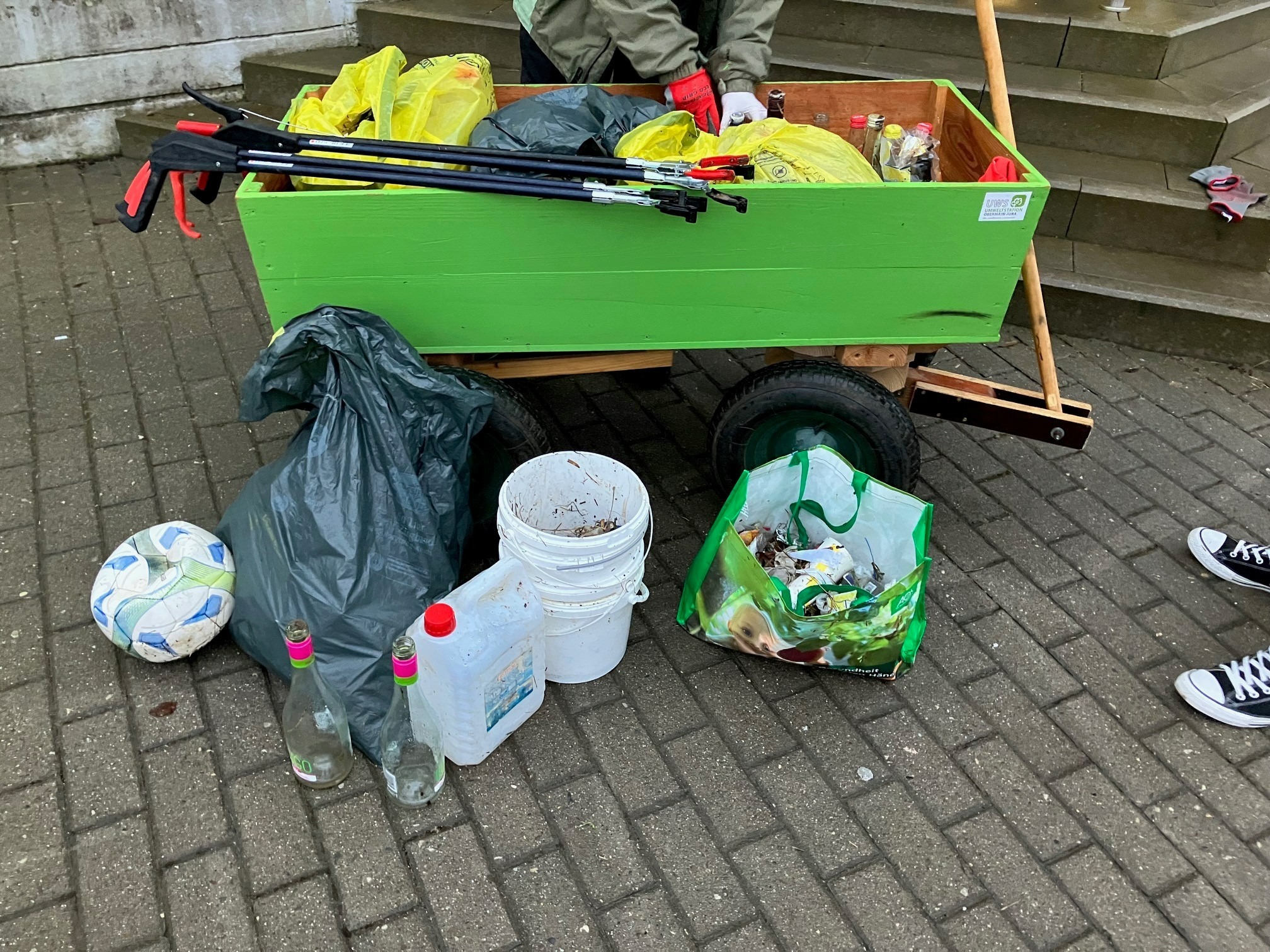 CleanUp für Jugendliche am JUZ