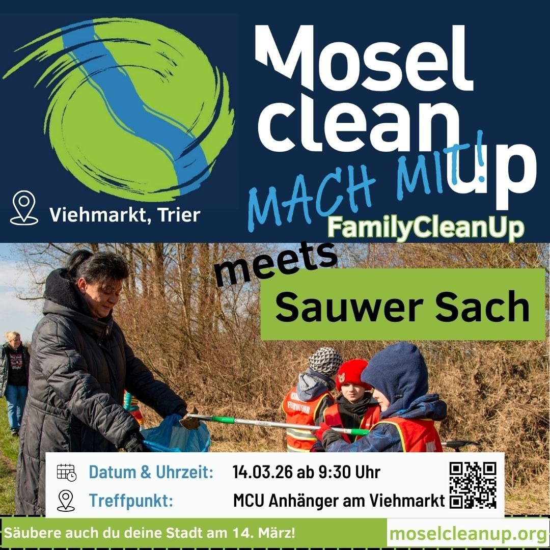 FamilienCleanUp am Viehmarkt in Trier