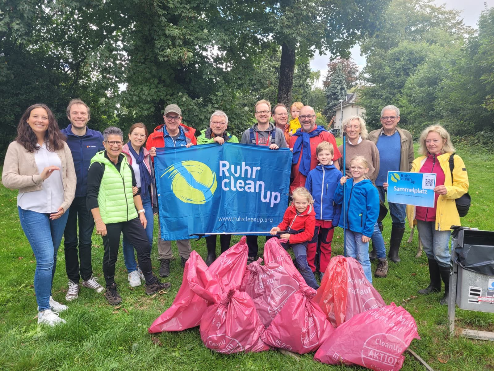 Clean Up in den Ruhrauen