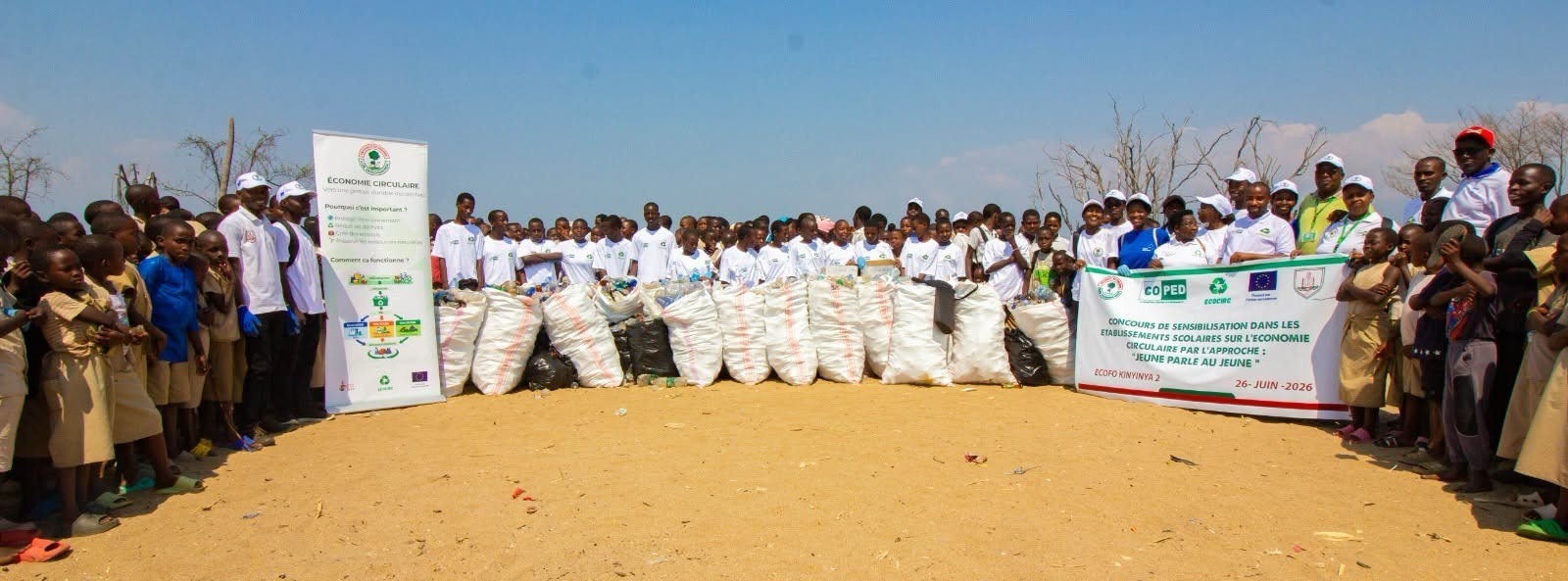 Sensibilisation-Action : Chasse aux déchets plastiques au Rive du Lac Tanganyika 