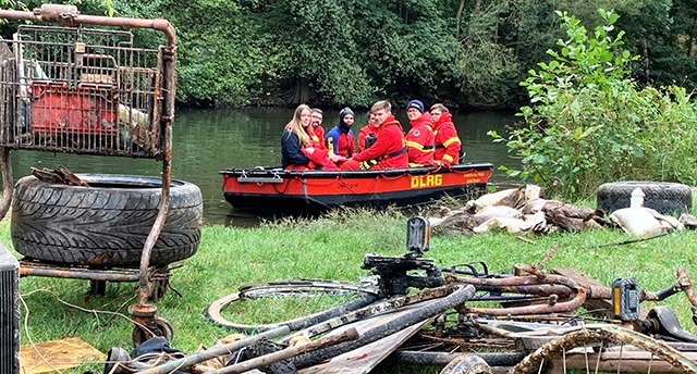 Sauberhafte Lahn meets LahnCleanUp